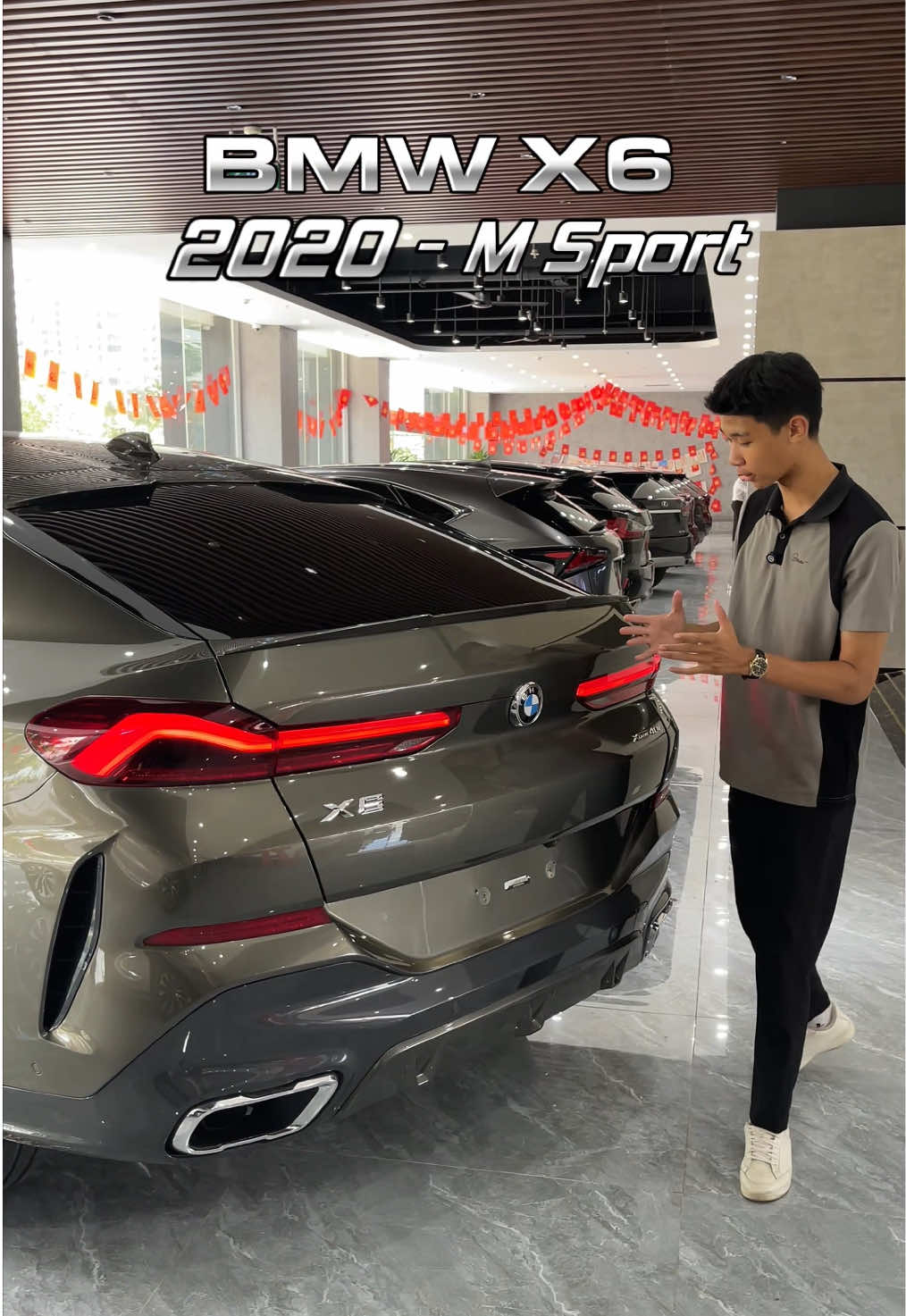 Tôi biết bạn thích xem tôi mà BMW X6 sản xuất 2020, odo 7,3 vạn km. #lcsign #khoalccar #lccar #hanoicar #bmw #bmwx6 