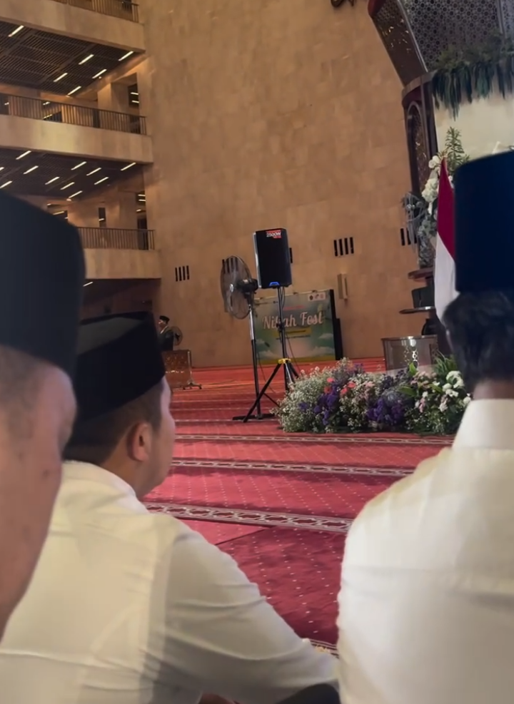 masyaallah Bapak🤍🥺 #prabowopresiden #letkolteddy #today #trending 