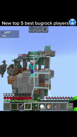 #Minecraft #bedrock #bugrock