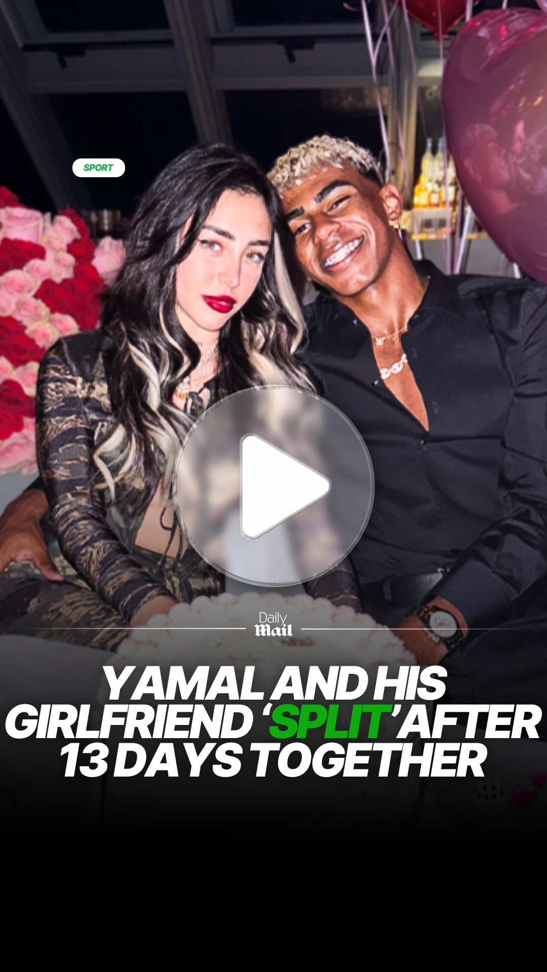 Lamine Yamal and his girlfriend 'SPLIT after just 13 days together' ❌😧 #lamineyamal #fcbarcelona #barcelona #Soccer #football 