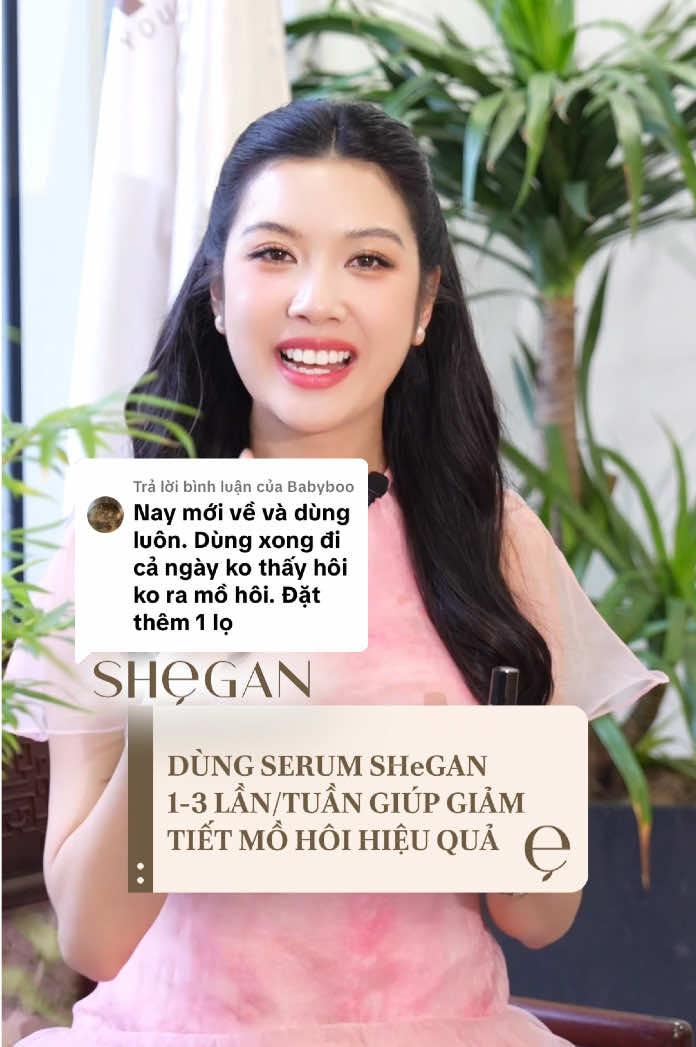 Trả lời @Babyboo Serum khử mùi ngừa thâm nách và chân SHeGAN không cần dùng mỗi ngày, chỉ cần dùng 1–3 lần/tuần là đủ để phát huy hiệu quả. Sản phẩm giúp kiểm soát mồ hôi, giảm mùi khó chịu rõ rệt. Ai gặp vấn đề hôi nách lâu năm, hôi do di truyền hay do mang thai thì chốt ngay em này để chăm sóc da “vùng cánh” tốt hơn nha. #shegan #serumshegan #ahauquoctethuyvan #review #xuhuongtiktok