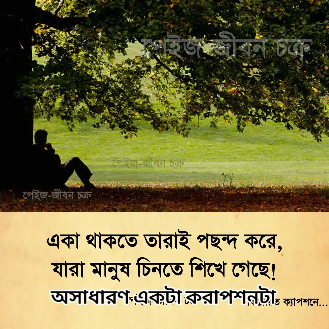 মানুষের ভিড়ে থেকেও অনেক সময় হৃদয় খালি থাকে। কারণ সবাই আমাদের সত্যিকারের আপন নয়। জীবনের অভিজ্ঞতা ধীরে ধীরে মানুষকে শিখিয়ে দেয়—কে আসল, কে শুধু সুযোগসন্ধানী। আর একবার যখন মানুষকে চিনে ফেলা যায়, তখন ভিড়ের কোলাহল আর ভালো লাগে না। একা থাকতে পছন্দ করে তারা, কারণ একা থাকলে মনের শান্তি অক্ষুণ্ণ থাকে। কারও ভ'ণ্ডা'মি, স্বার্থপরতা বা ক'পট'তার আ'ঘা'ত আর নিতে হয় না। একাকিত্বে তারা খুঁজে পায় নিজের ভেতরের মানুষটাকে, খুঁজে পায় প্রশান্তি আর স্বাধীনতা। একা থাকা মানে দুঃখ নয়, বরং এটি হলো বেছে নেওয়া একটি নিরাপদ আশ্রয়। যেখানে নেই মিথ্যা ভালোবাসার ভান, নেই অকারণ প্রতিযোগিতা, নেই অবহেলার যন্ত্রণা। বরং আছে আত্মসম্মান, আছে নিজেকে নতুনভাবে গড়ে তোলার সুযোগ। তাই যারা মানুষ চিনতে শিখে গেছে, তারা জানে—সবাই পাশে থাকার যোগ্য নয়। আর সেই কারণেই তারা একা থাকাকেই ভালোবাসে। কারণ একাকিত্ব অনেক সময় ভিড়ের চেয়ে অনেক বেশি শান্তি দেয়। #tiktok #foryou #foryourpage #malaysia #bdtiktokofficial @TikTok Bangladesh @🦋.𝑺𝒊𝒍𝒍𝒚 𝑮𝒊𝒓𝒍.🦋 