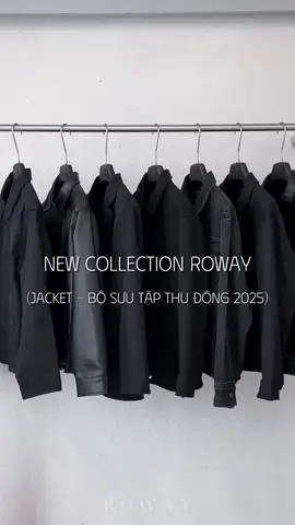 New collection ROWAY - Những chiếc áo khoác mới nhất từ Roway nằm trong BST Thu Đông 2025 #roway #xuhuong 