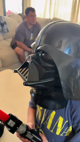 Roman has really been into masks lately, he had a blast playing with his brother yesterday with Star Wars characters. Of course he had to play Darth Vader. #specialneedsmom #autismacceptance #nonverbalautism #Siblings 