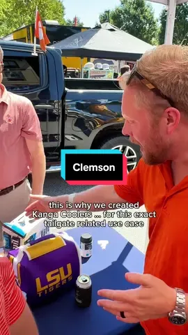 This is where the idea of Kanga was born… tailgating in Tiger Town with some cold ones!