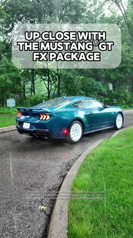 486 horsepower in a summer shower.