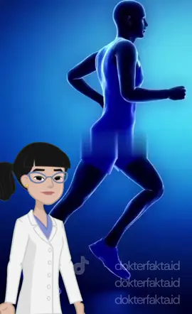 Manfaat jogging buat tubuh kamu. follow @dokterfakta.id untuk info lain seputar tubuh kamu. #jogging 