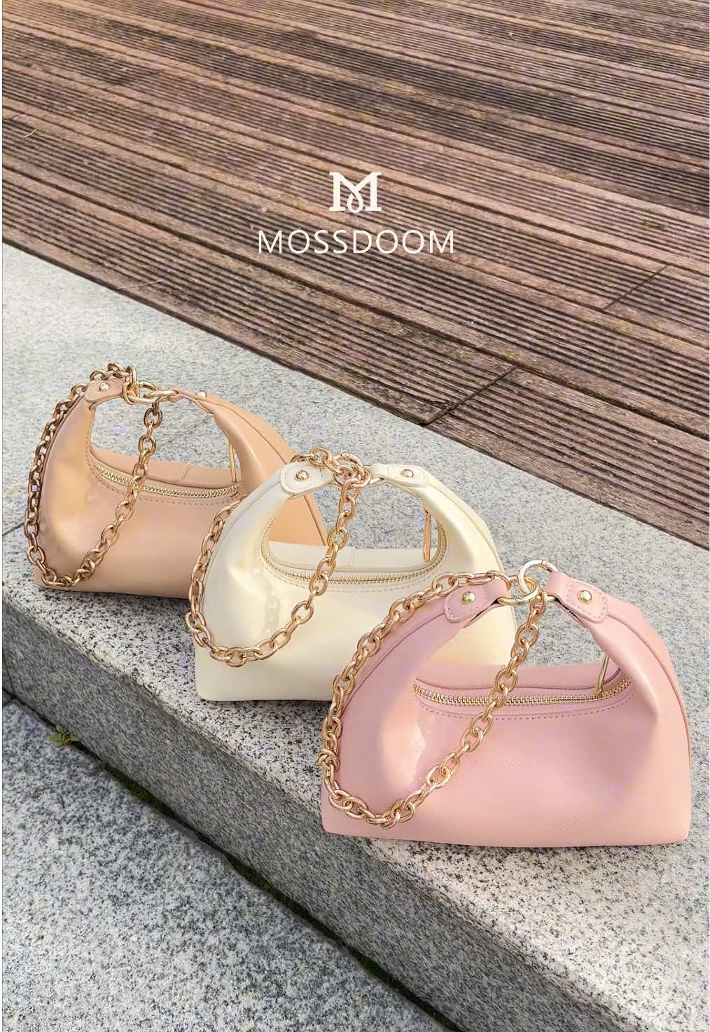 Discover the Gianna Bag – a timeless handbag that doubles as a chic sling bag. Designed for style, made for your every move🤩✨ Which one is your favorite? Let us know in the comments below😉‼️ #TimelessElegance#MossdoomIndonesia#WIBGajian#Promoguncang99#fyp  