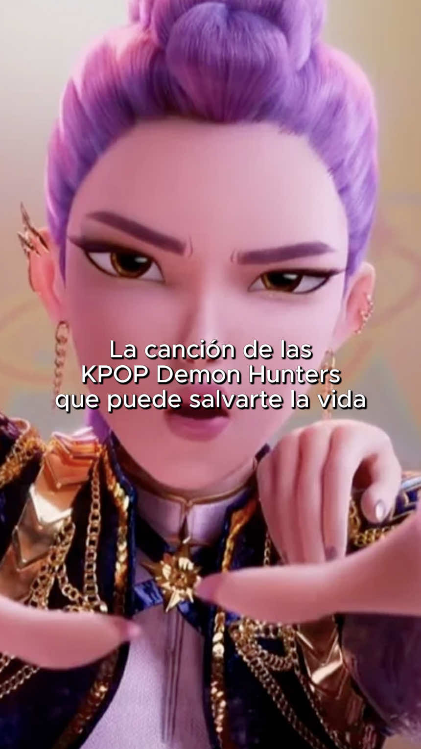 Esta canción puede salvarte la vida, literalmente #kpopdemonhunters #curiosidades #cine #kpop 