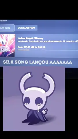 SILK SONG AAAA#hollowknight #silksong #lançamento 