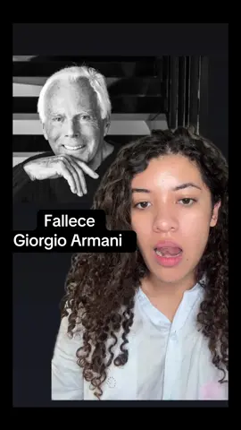 Fallece Giorgio Armani #giorgioarmani #noticia #armani 
