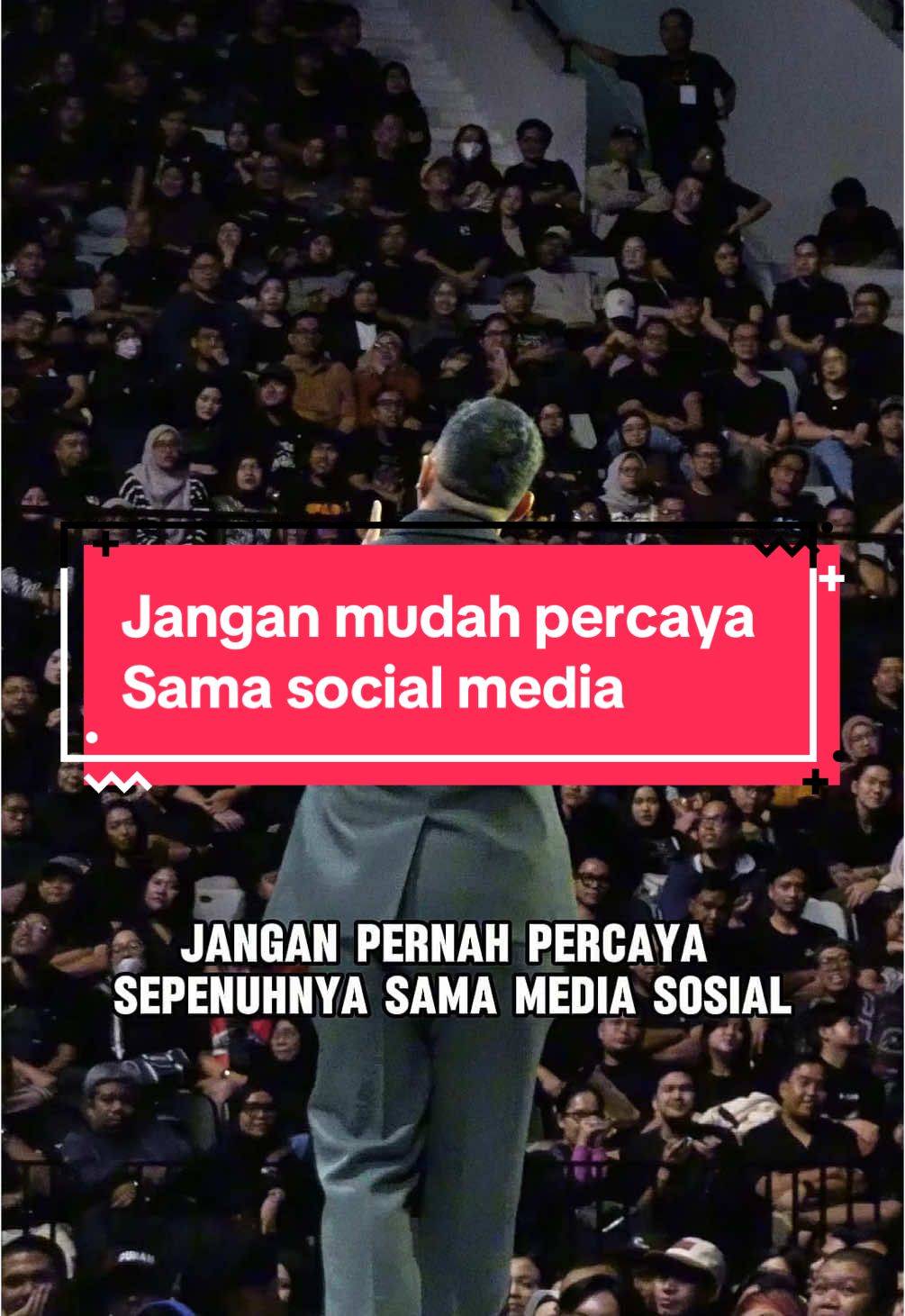 Jangan mudah percaya sama social media