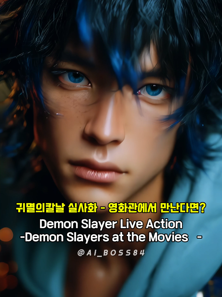 🍿 귀멸의 칼날 실사화 – 영화관에서 만난다면?  #2 ,   🍿 Demon Slayer Live Action Close-Up – What If We Met at the Cinema?  #2  🍿 鬼滅の刃 実写化 – 映画館で会ったら？