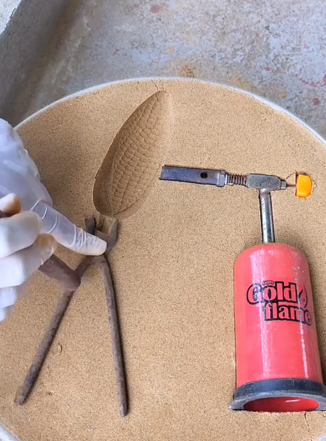 Metal Craft Experiment ASMR #viral #sandart #metal #fyf 