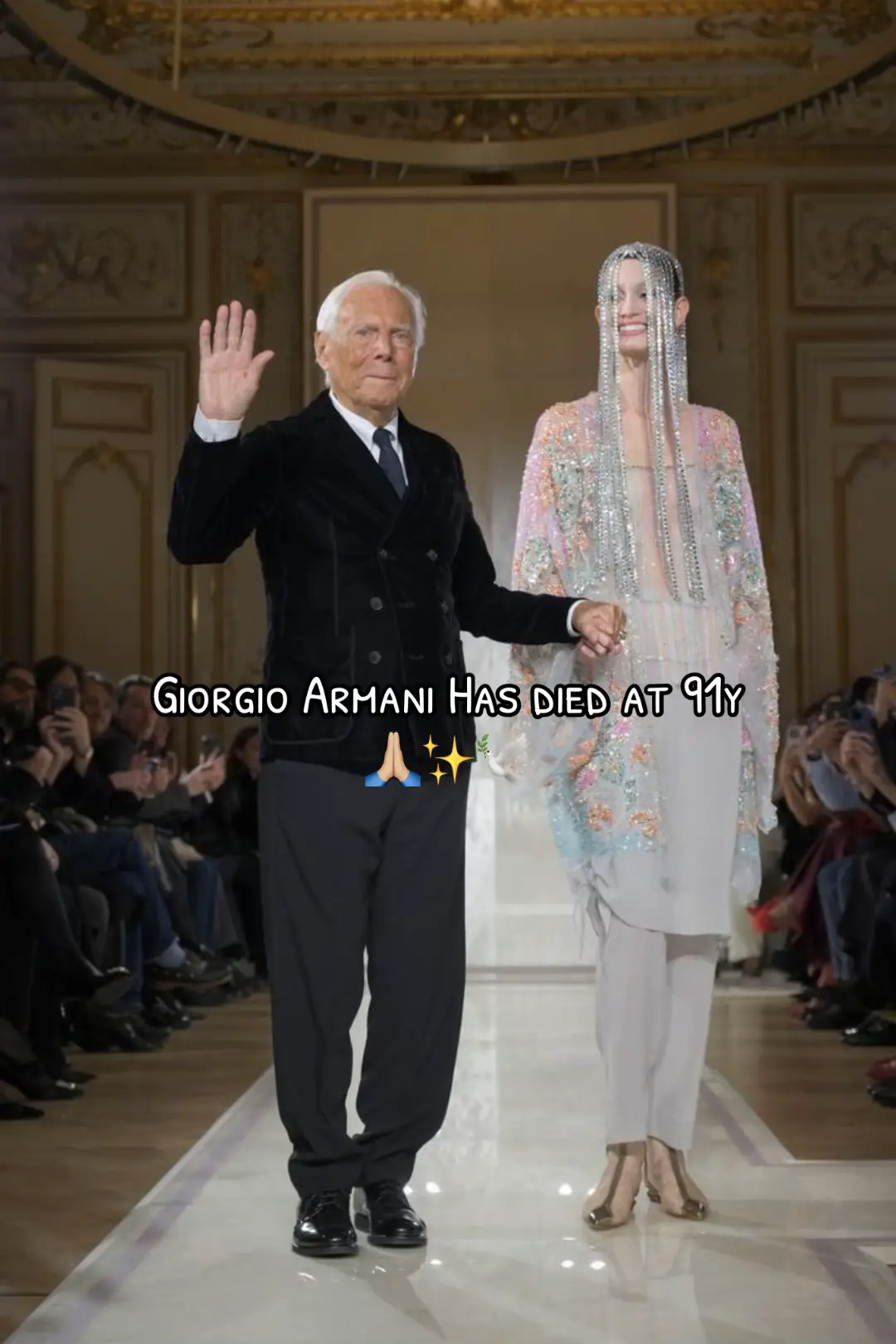 #giorgioarmani #fyp #fashion #viral #rip 