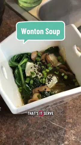 I love soup season! What is your favorite soup? #wontonsoup #soup #fyppppppppppppppp #soupseason #wonton 