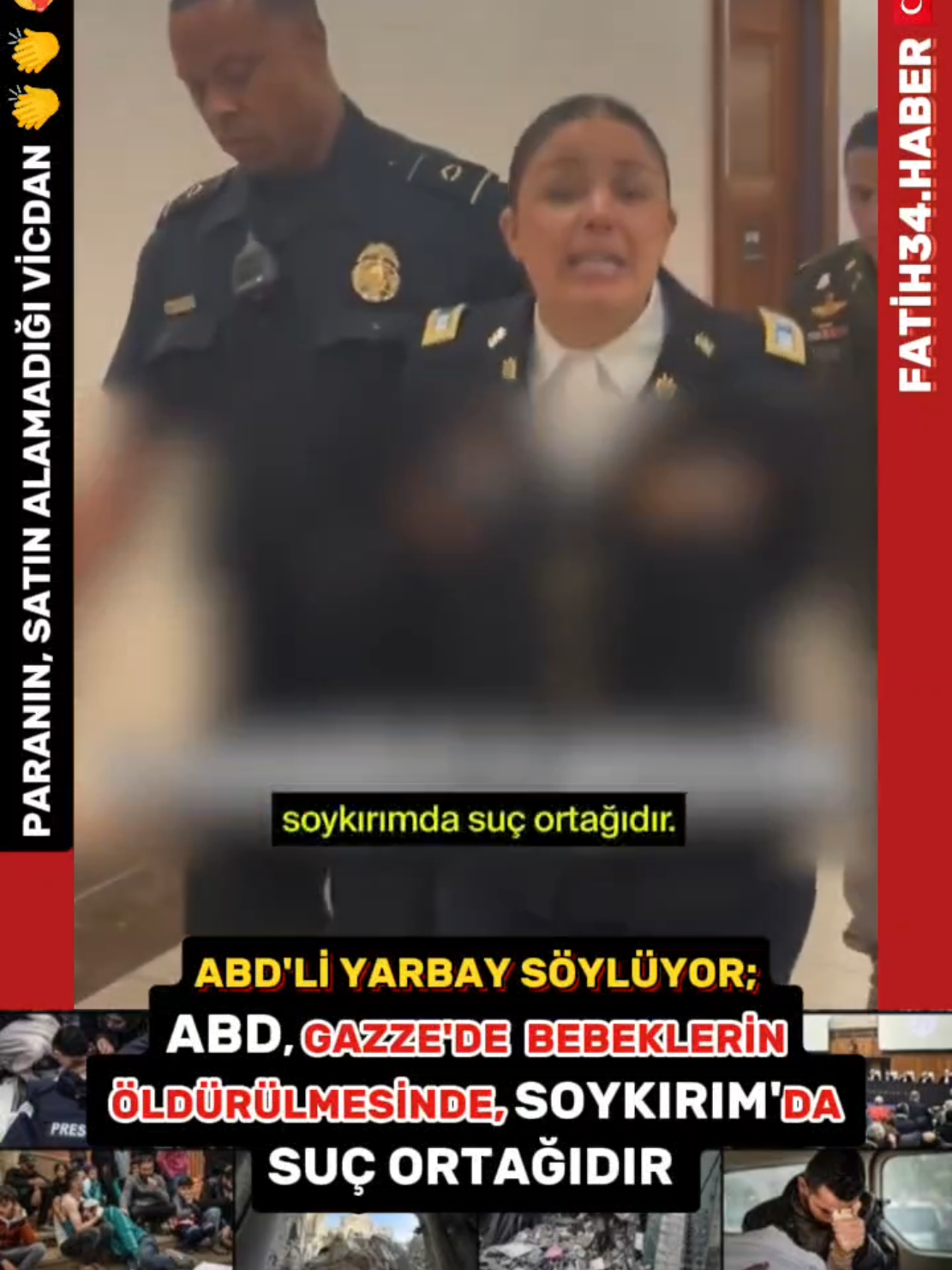 SONDAKİKA ABD'Lİ YARBAY SÖYLÜYOR; ABD GAZZE'DEKİ 