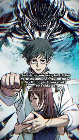 Hẹn em kiếp sau kiếp này anh kết hôn với người khác 🙂 #yutaokkotsu #yutarika #makizenin #jujutsukaisen #fyp