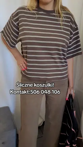 Koszulki polskiej produkcji, fason pudełkowy. Idealne od rozmiaru 36 do 42. #koszulka #kobieta #ubrania #moda #odzież 