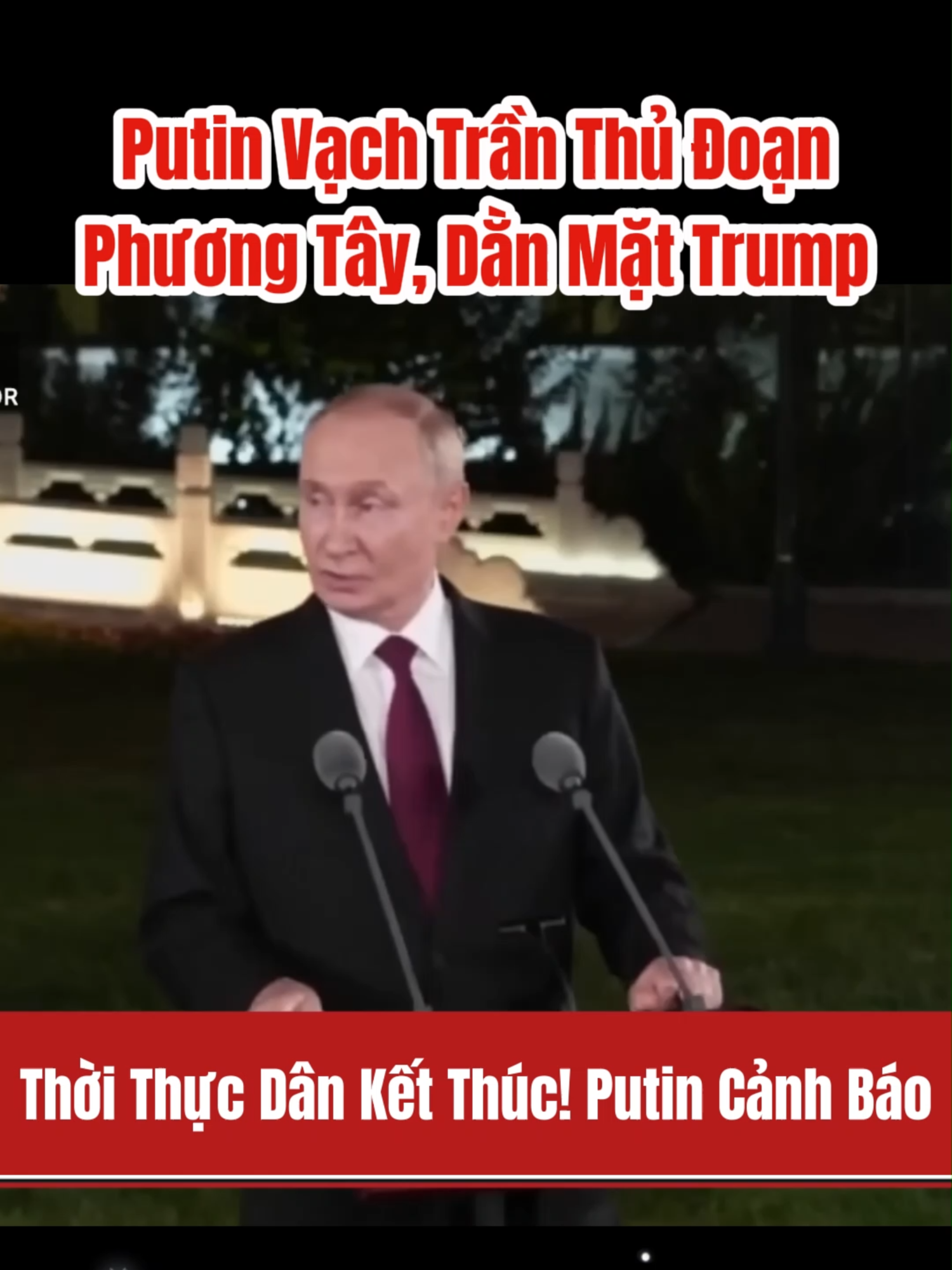 Kịch Tính! Putin Vạch Trần Thủ Đoạn Phương Tây, Dằn Mặt Trump Putin một lần nữa gây chấn động khi công khai “dạy” Trump và châu Âu về cách ứng xử với Ấn Độ, Trung Quốc. Ông khẳng định: không một cường quốc nào từng trải qua thời kỳ thuộc địa lại chấp nhận giọng điệu trịch thượng. Phương Tây đang mượn Ukraine làm cái cớ để che giấu mâu thuẫn kinh tế nội bộ, nhưng Putin nhấn mạnh: thời thực dân đã kết thúc! Đây không chỉ là một phát biểu, mà là lời cảnh báo cho toàn thế giới về trật tự mới đang hình thành. 👉 Xem ngay để hiểu vì sao bài phát biểu này được ví như “lớp học ngoại giao” của Putin! #Putin #Trump #ẤnĐộ #TrungQuốc #Ukraine #ĐịaChínhTrị #ChínhTrịThếGiới #NgaPhươngTây