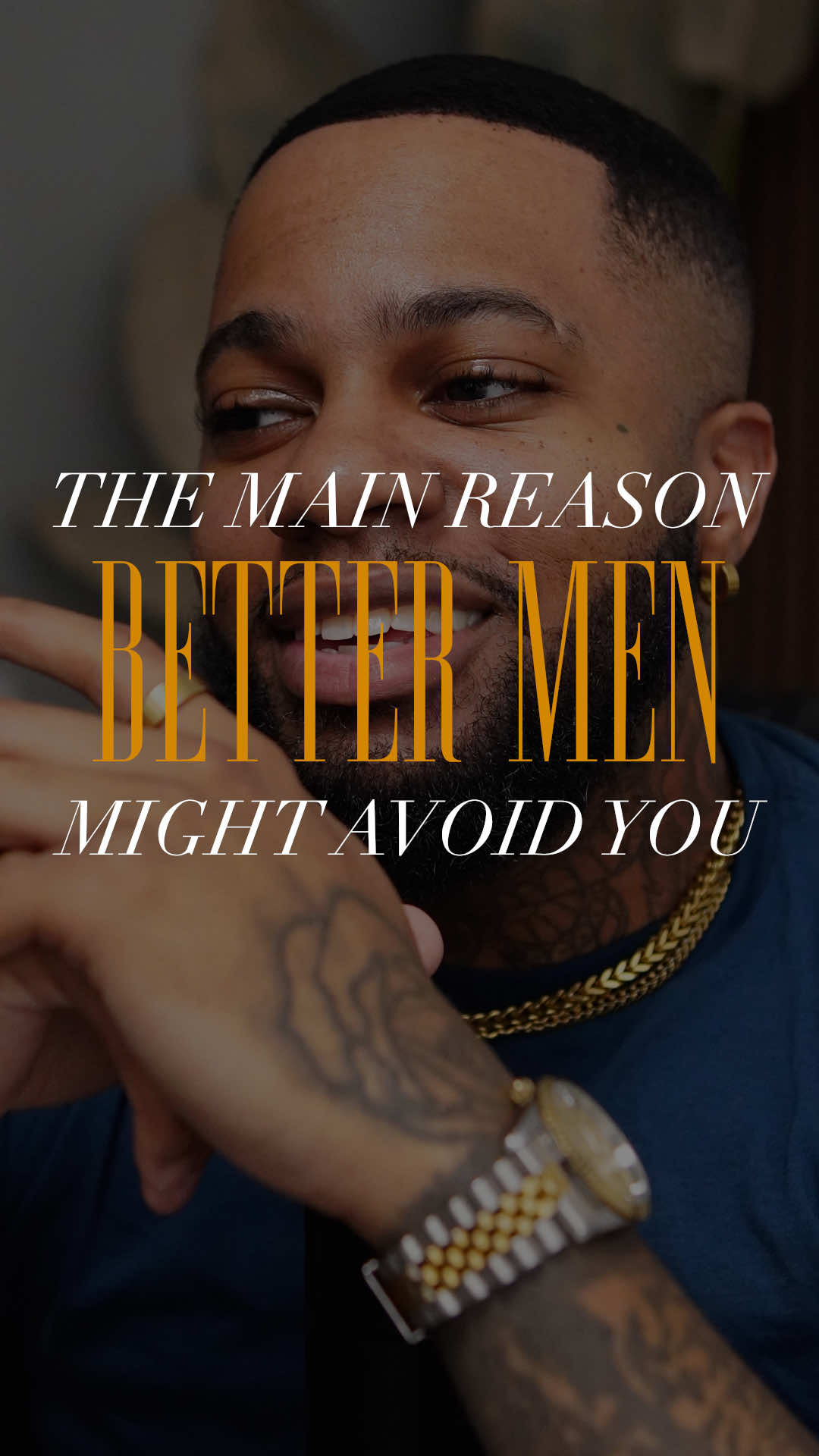The main reason better men might be avoiding you ✍🏽 #fyp #motivation #relationships 