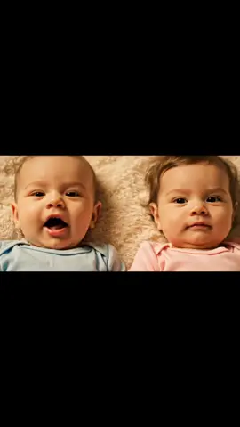 Dois bebês fofos 🤱 mandando o recado: a vida passa rápido… então valoriza, espalha amor e deixa o coraçãozinho ❤️ #bebe #fyp #viral #humor #cute 