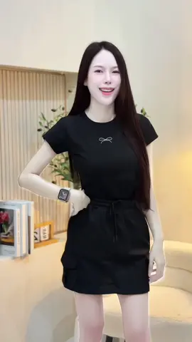 #ชุดเซ็ทกระโปรง #ชุดเซ็ทสวยๆ 
