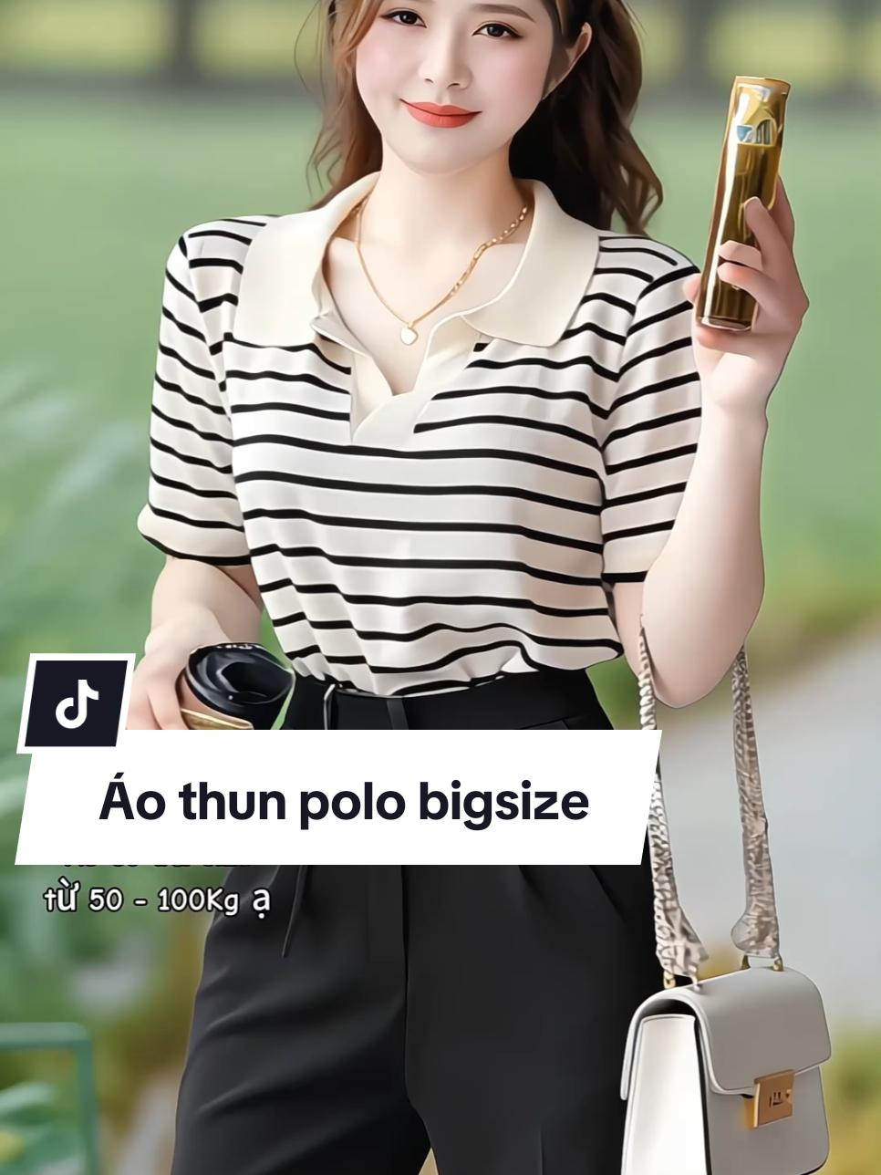 Thời Trang Bigsize Áo Thun Polo Sọc Vải Thun Tăm Dễ Thương thanh lịch #aothunpolonu #aonubigsize #aothunnu #aothunxinh #xuhuong 