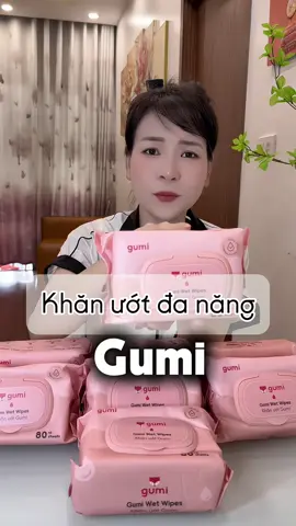 Khăn ướt gumi 80 tờ #lammecungthuy #xuhuong #fyp #gumi #khanuot80to 