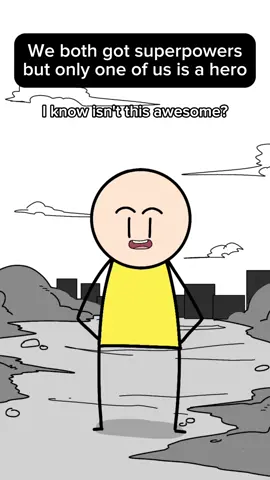 When your friend's superpower origin story is a villain arc... Audio: @Lucas  #animation #superpowers #animetrope #villianarc #funny 