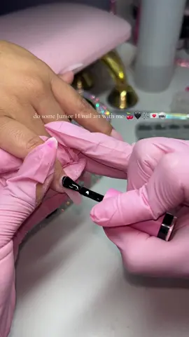 these came out soooo good🖤🖤 #fyp #nails #nailtok #nailtiktok #acrylicnails #watchmework 