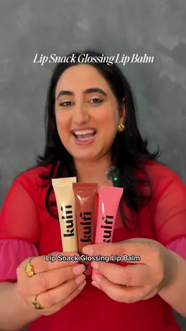 Inspired by simple but unforgettable moments are flavors of our founder’s childhood - these sweet treats & memories are the inspiration behind our newest creation: a moisturizing gloss-balm hybrid that delivers high shine, a hint of color, and lightweight hydration in one juicy swipe ✨ Lip Snack Glossing Balm dropping tomorrow, online @sephora, @SPACE NK and our site 🍰 #kulfibeauty #kulfilipsnack #newdrop 