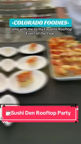 Sushi Den puts on a Huge Rooftop Party every year to benefit charity and it’s just the best. Chefs from Japan fly in and share the best dishes from their hometown restaurants. Add this event to your list next year! 