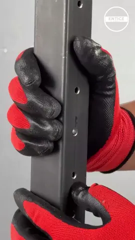 Easy way to make adjustable metal poles #metal #trick #smart #metalwork 