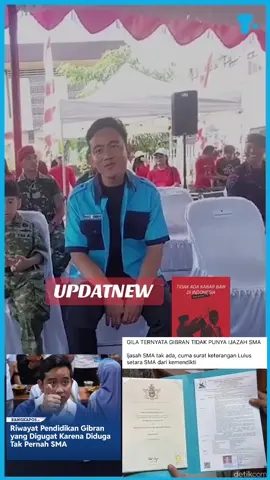 Gibran tidak punya Ijazah SMA ? #gibranrakabuming #fufufafa #ijazahpalsugibran #gengsolo #beritaviral 