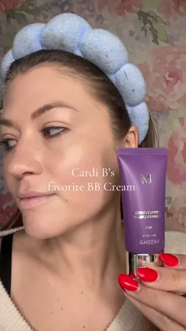BB cream that gives you hydrating coverage while looking like your skin. If Cardi B likes it, I wanted to try for myself. 10/10. @missha.official 
