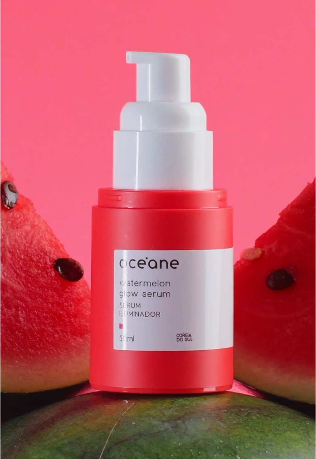 Maquiagem + skincare = ❤️  Vem conhecer o #WatermelonGlowSerum 🍉 um sérum iluminador desenvolvido na Coreia do Sul, perfeito para quem ama um efeito de pele glow e #glassskin sem precisar de uma rotina complexa de cuidados.  Garanta o seu em nosso site e lojas físicas! #SkincareOcéane #skincare #pelesaudável #koreanskincare #BeautyTok #fyp  