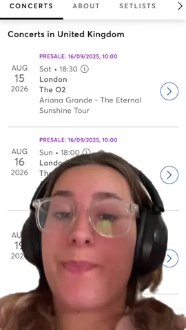 ARIANA x THE WEEKND CROSSOVER ??? Him bringing her out at Wembley on the 14th / her bringing him out at the O2 on the 16th