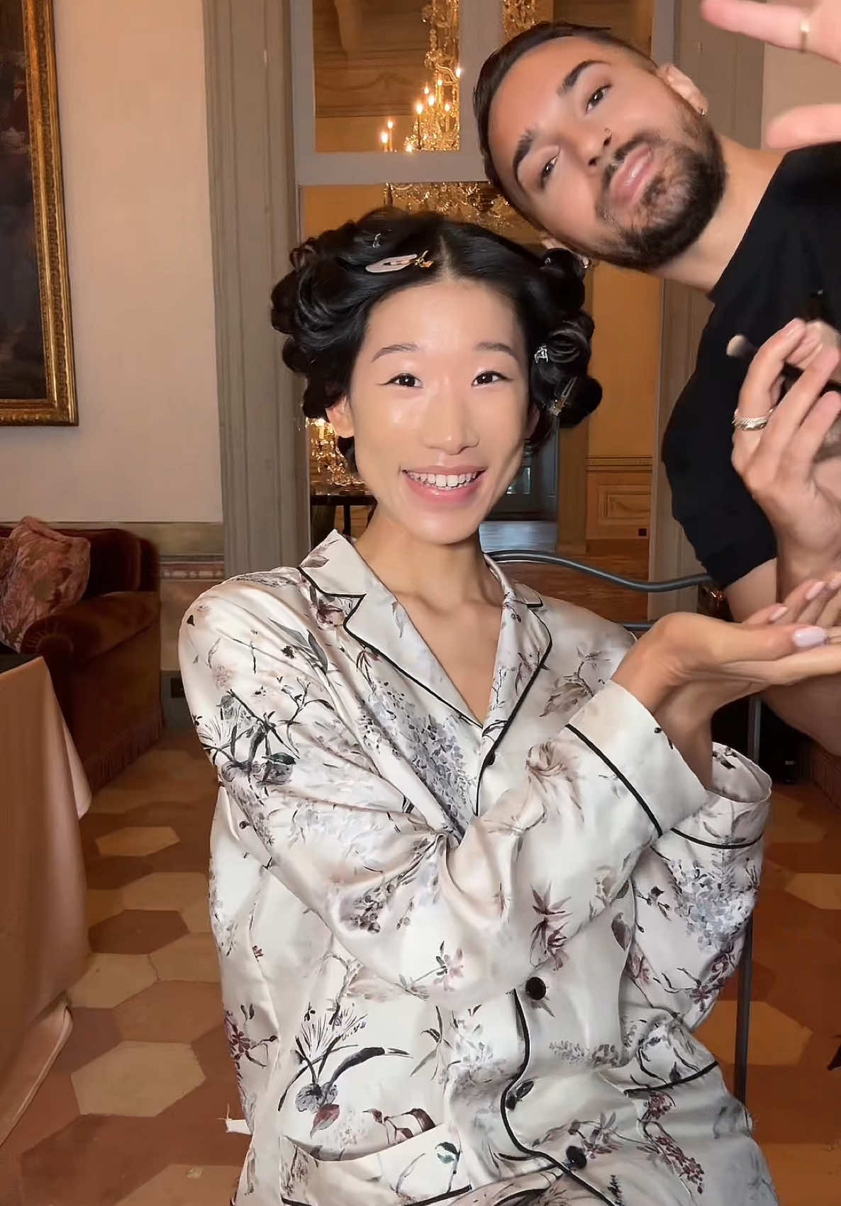 #Lancomepartner Merci beaucoup  for the most beautiful wedding makeup look! @Lancôme #lancomemakeup 