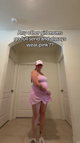 The test said girl and I just pinked out 😂 but seriously, I love wearing pink to match my girly. The babydoll dresses by Popflex are the best postpartum too because they’re so comfy and flowy while still letting me look a little more put together #TikTokShopFashion #girlmom #tiktokshpfinds #popflexactive #sahmootd 