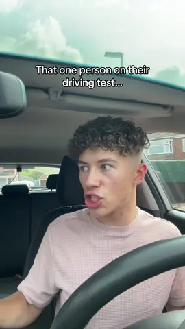 That one person on the driving test! #drivingtest #thatoneperson #driving #pov 