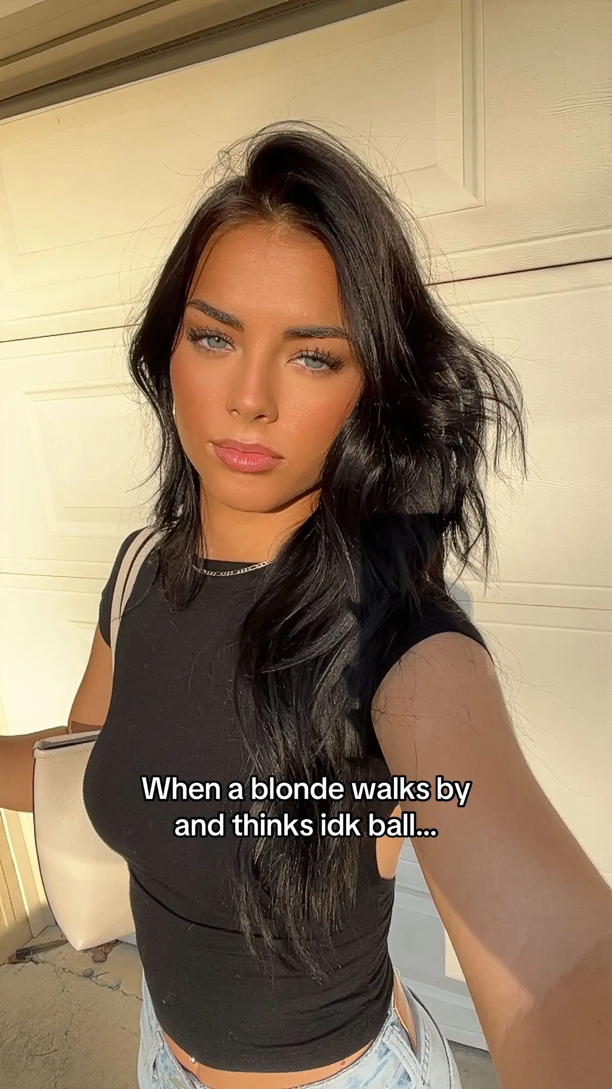 Here come the comments #blonde #fyp 