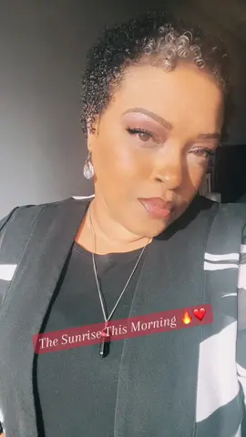 The ☀️ was sunning this morning! 🙌🏽🔥❤️ #sunshine #sunrise #fyp #fypシ #creatorsearchinsights 