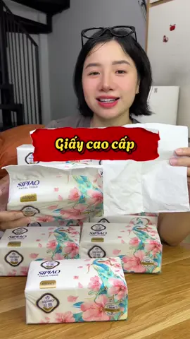 Khăn giấy ăn rút Sipiao #ngahamina #khangiay #khangiayrut #giayan #sipiao 