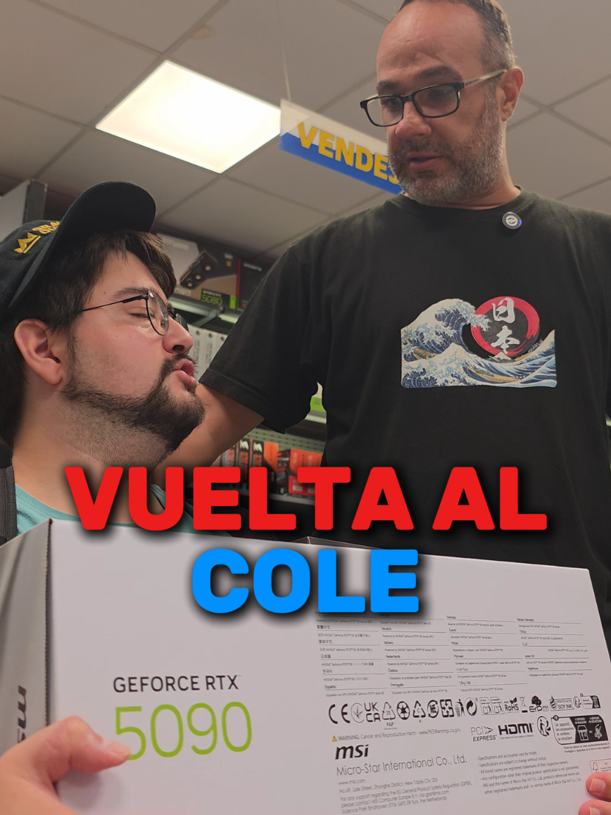 📚 ¿Una 5090 para el Paint? 💻 Sabemos que tu hijo ya te ha pedido de todo para este curso: “¡Papá, necesito un PC con 3 pantallas y un Ryzen 9 para el word!” 😅 👉 Mejor no le hagas caso en todo… ven a LIFE y pregúntanos qué de verdad necesita. Ya hemos arrancado la temporada de ofertas por la vuelta al cole 🎉: 🖥️ Ordenadores premontados 💻 Portátiles ⚙️ Componentes 🖱️ Periféricos Todo con descuentos especiales, para que empieces el curso equipado, pero sin gastar de más. ✨ Pásate por la tienda o entra en lifeinformatica.com y prepárate para el nuevo curso. #LIFEinformàtica #VueltaAlCole #tiendadeinformatica #Ordenadores