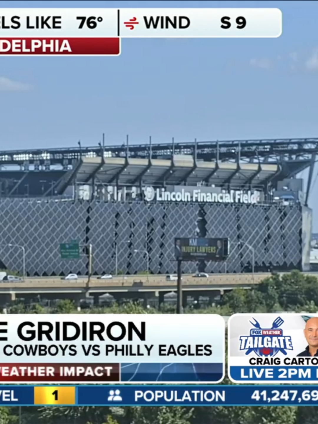 🏈NFL KICKOFF: Week 1 of the NFL starts Thursday night at Lincoln Financial Field in Philadelphia when the Eagles take on the Dallas Cowboys. Chris Manno, a former NFL wide receiver, joined FOX Weather to talk about the first few weeks of the game and the RIsk of Weather Impact.