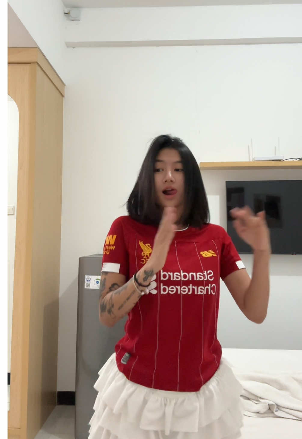 udah cewek jersey bgt blm? @Dreamcatcherstudiojkt 