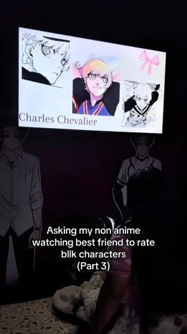 Asking my non anime watching best friend to rate blue lock characters (part 3)  #bllkedit #bluelockedit #bluelock #nagiseishiro #anime 