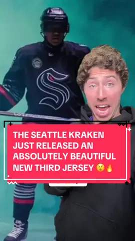 The @Seattle Kraken NAILED this one 😳🔥🦑‼️ Rate it out of 🔟👇 #hockey #NHL #seattle #design 