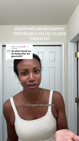 Replying to @Steffani💕✨ my top recommendations!! Early postpartum 6-week guide is 🔗 in my stanstore link. & @LiM Method is great after the first 6 weeks.  #postpartumrecovery #postpartum #pelvicfloor 